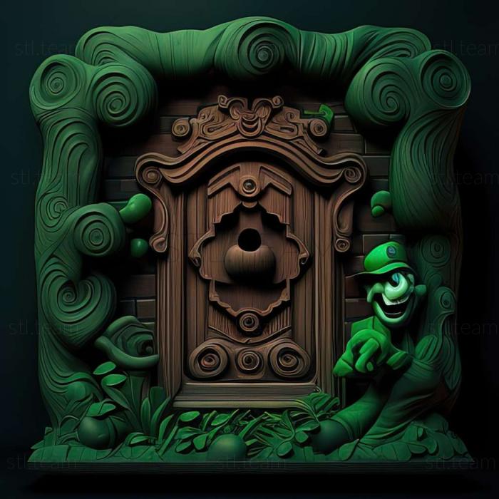 3D model Luigis Mansion 3 game (STL)